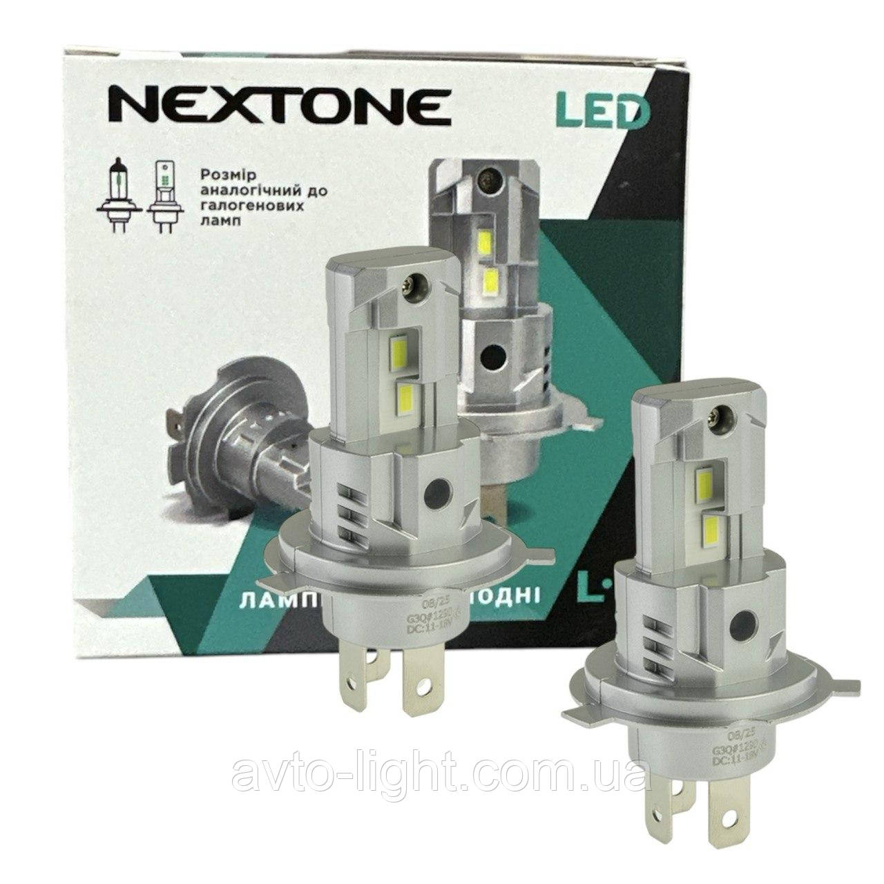 LED H4 Лампи HI/Low Nextone L9 Комплект (2шт)