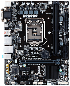 Материнська плата Gigabyte GA-H110M-S2HP rev.1.0 LGA 1151v1 (GA-H110M-S2HP REV.1.0) Б/В