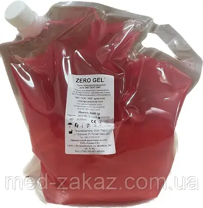Гель електропровідний для ЕКГ/ЕЕГ/ЕМГ ТВЕЛ ZERO GEL, ZGS5000 maxp