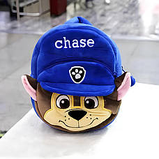 Рюкзак Гонщик (Chase) RESTEQ. Рюкзак Щенячий патруль із зображенням героя. Дитячий рюкзак PAW Patrol Гонщик Чейз, фото 5