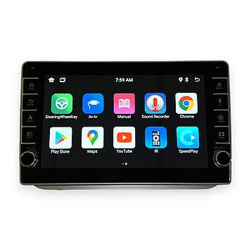 Магнітола для Skoda Fabia 2007-2014 Android 4/64 ГБ з кнопками | 4G, 8-ядер, CarPlay, Bluetooth, камера