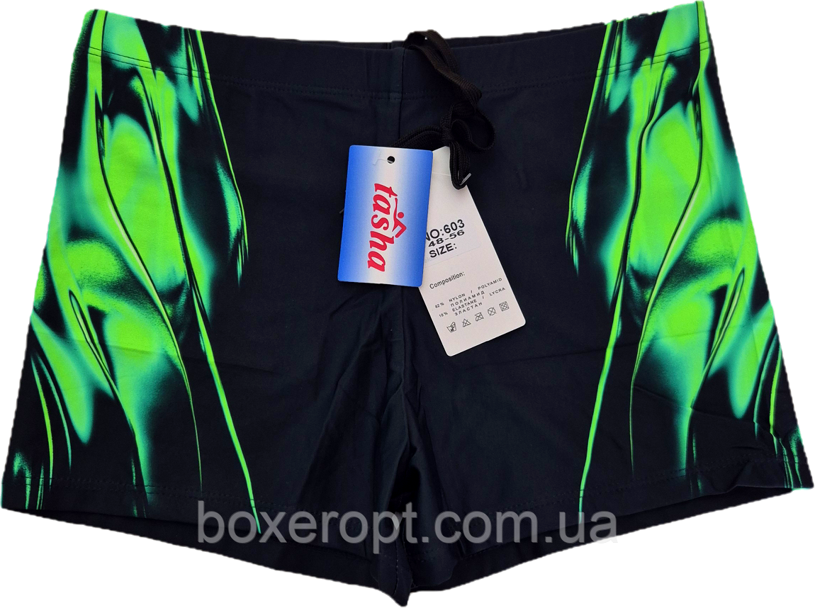 Чоловічі труси для купання Tasha - 125.00 грн./шт. (NO:603, зелені)