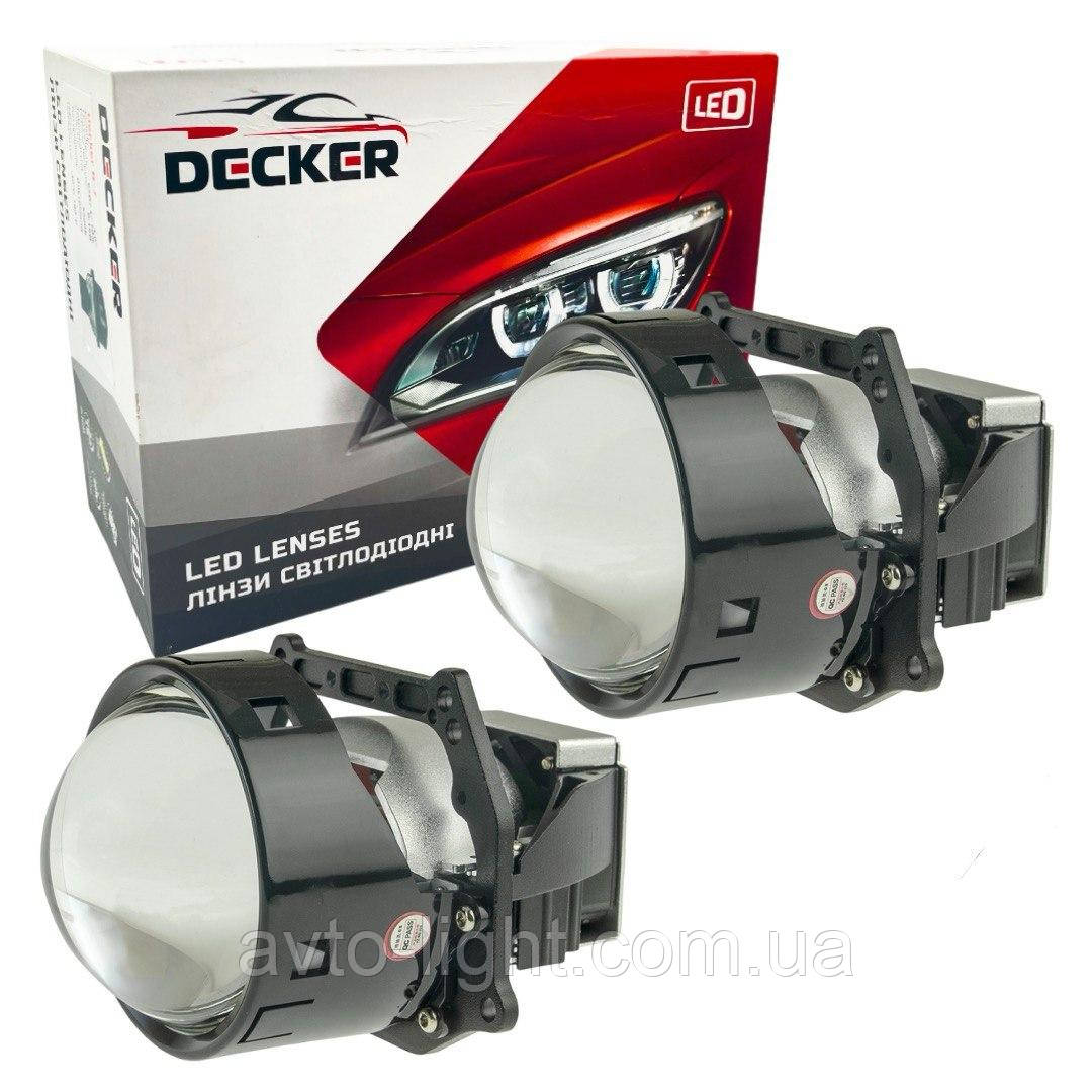 DECKER R9 Bi-LED лед линзи 55W 5500K 9-16V (2шт)