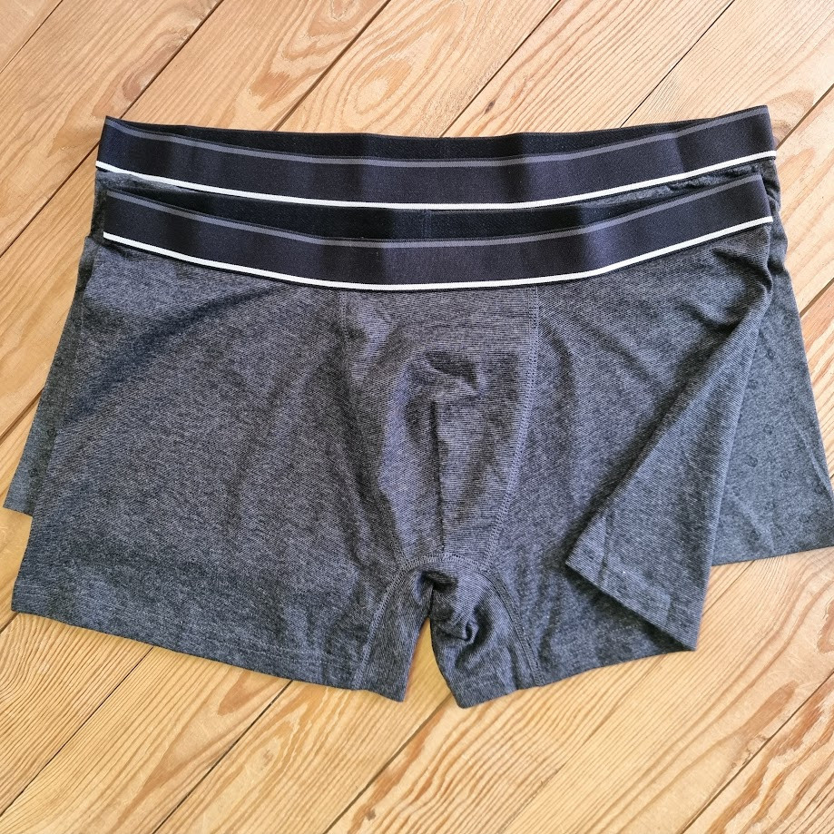 Чоловічі боксери C&A, 2 штуки, розмір 3XL, колір сірий