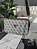 Жіноча сумка Guess The Snapshot Bag Grey Сіра Екошкіра Крос Боді на 2 відділення широкий ремінь Гесс, фото 2