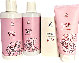 Лінія зволожуючих засобів з екстрактом перлів Pearl Line
