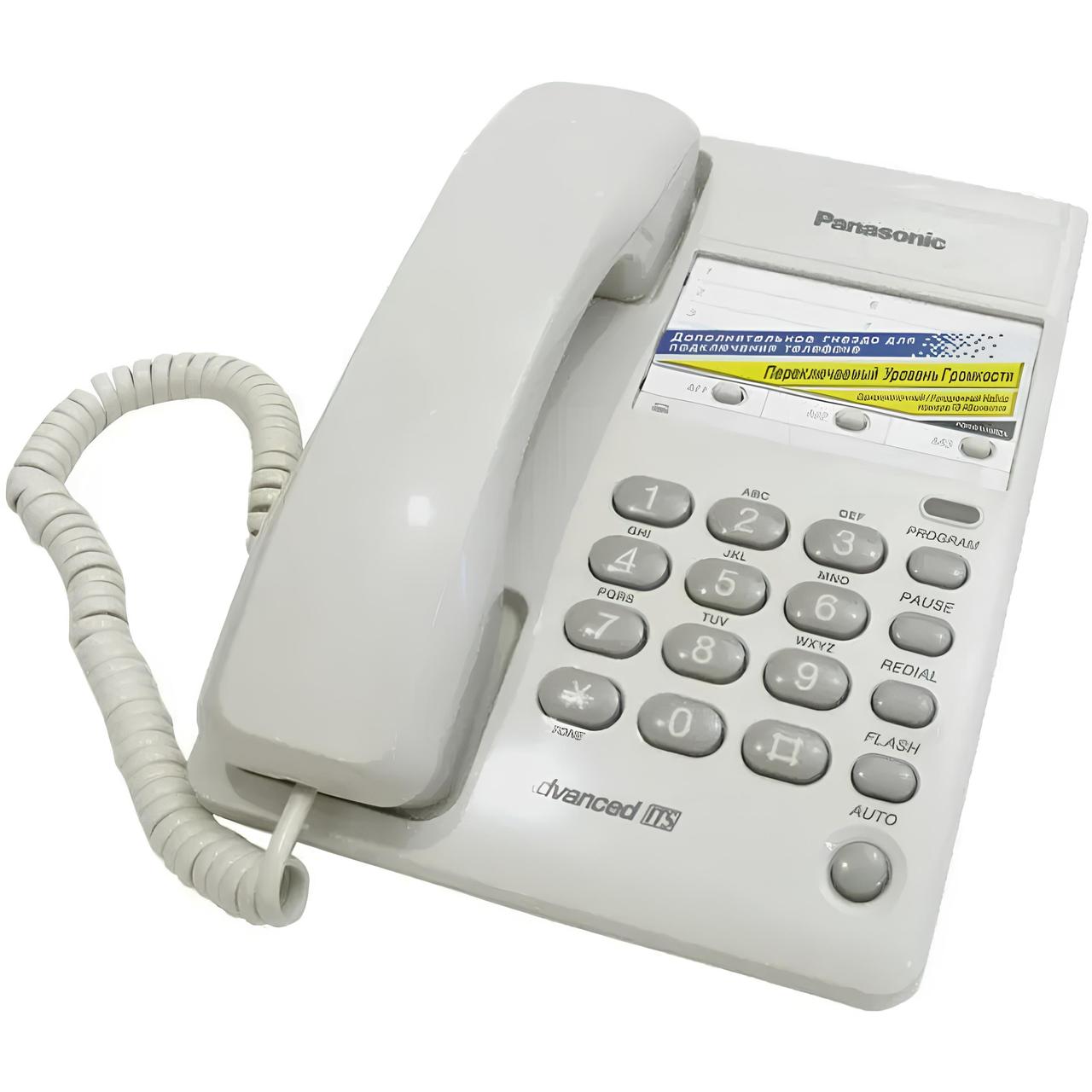 Б/В телефон Panasonic KX-TS2361 аналоговий стаціонарний офісний з пам’яттю на 10 номерів