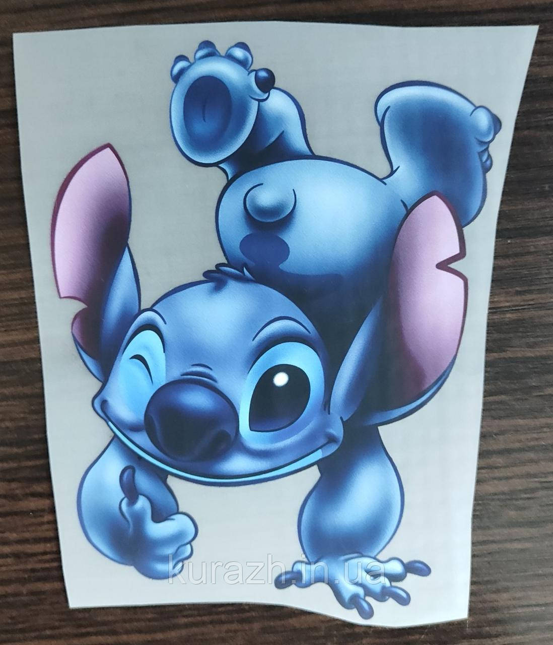 Термонаклейка  на одяг "Стіч", фото 1