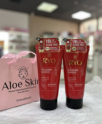 Маска для пошкодженого волосся Ryo Damage Care & Nourishing Treatment 300мл, фото 1