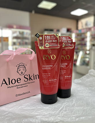 Маска для пошкодженого волосся Ryo Damage Care & Nourishing Treatment 300мл, фото 3