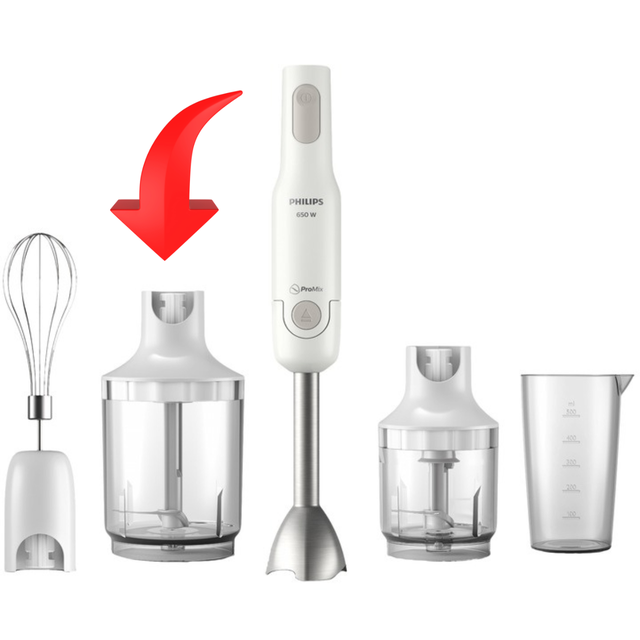 Чаша 1000 мл подрібнювача XL блендера PHILIPS Daily Collection HR2537/00