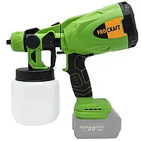 Акумуляторний фарбопульт Procraft PSE20 (без акб і зу)