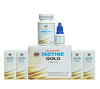 Айсотін Голд Джагат Фарма, Айсотін Isotine Gold Jagat Pharma 4шт по 10мл +60капс Комплект
