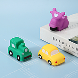 Набір іграшок для купання "Транспорт", 6 шт. Упаковка — поліпропіленовий пакет, не коробка!, фото 3
