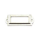 Декоративна рамка накладка Срібна 60*24мм 1шт RMT020, фото 2