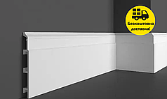 Плінтус полімерний Grand Decor HCR 510 Жорстка Довжина, мм 2000