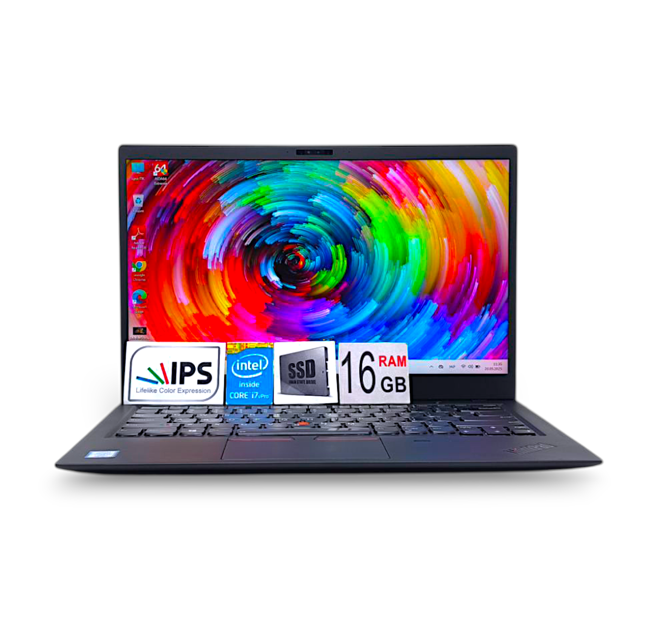 Ультрабук Lenovo ThinkPad X1 Carbon 14" WQHD IPS Core i7-8650U 16GB SSD 512GB Intel UHD Graphics 620