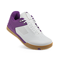 Велообувь CrankBrothers SHOES MALLET LACE WHITE / PURPLE - GUM OUTSOLE - BERNARD KERR 9.0