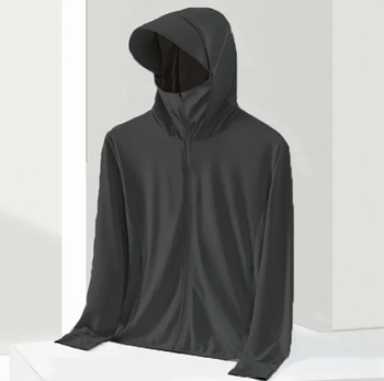 Легка чоловіча кофта в чорному кольорі М