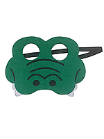 Дитяча маска Крокодил one size зелений
