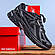 Чоловічі Кросівки New Balance 1906R повністю чорні, фото 5
