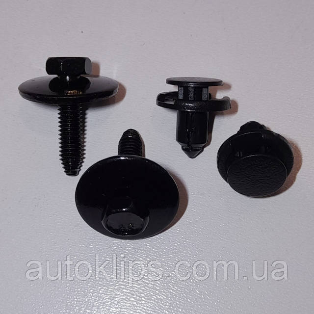 tk73 Набор клипс крепления защити заднего двигателя, подрамника Tesla