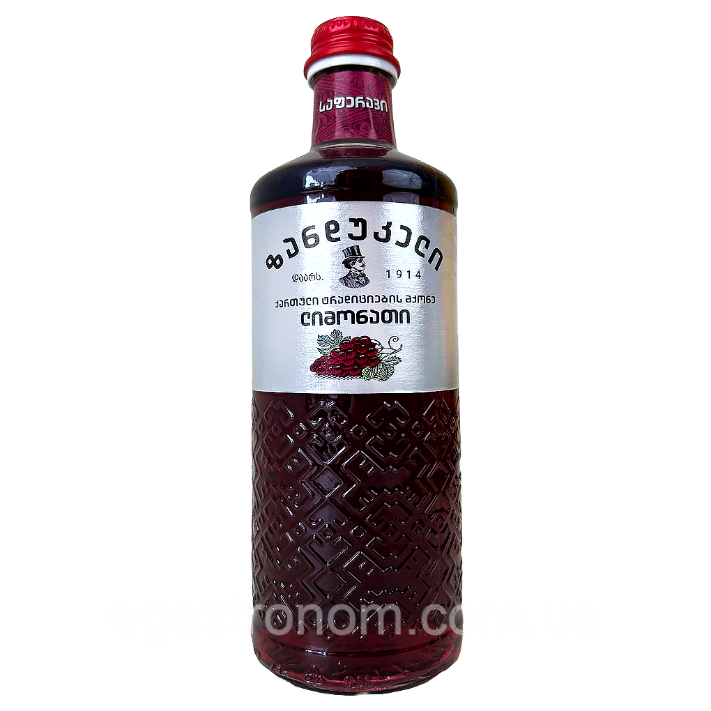 Лимонад сапераві Зандукелі Zandukeli 500ml 12шт/ящ (Код: 00-00017701), фото 1
