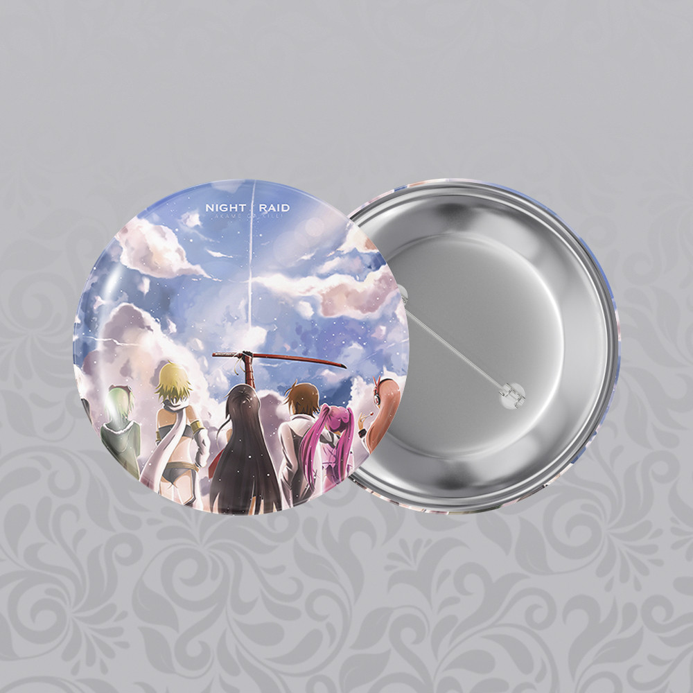 Значок 32 мм Аніме Akame ga Kill! / Убивця Акаме, фото 1