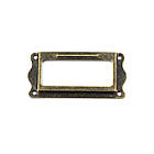 Декоративна рамка накладка Бронзова 64*31мм 1шт RMT026, фото 2