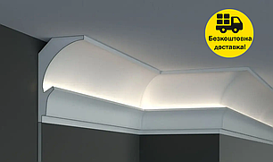 Карниз для LED освітлення серія D Tesori KD 202 Довжина, мм 1150, фото 1