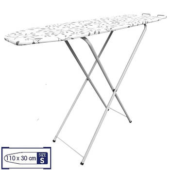 Прасувальна Розкладна Дошка для прасування Casa Si Legno S 110x30 Grey Leaves (CS93533X04) Австрія