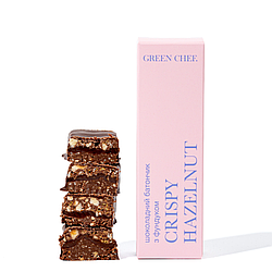 Шоколадний батончик з фундуком CRISPY HAZELNUT , 50г