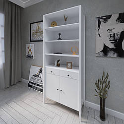 Дерев'яний стелаж "Хюгге" в спальню