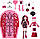 Лялька Монстер Хай Дракулаура Шафка з секретами Таємниці саду Monster High Skulltimate Secrets Draculaura HYT72, фото 4