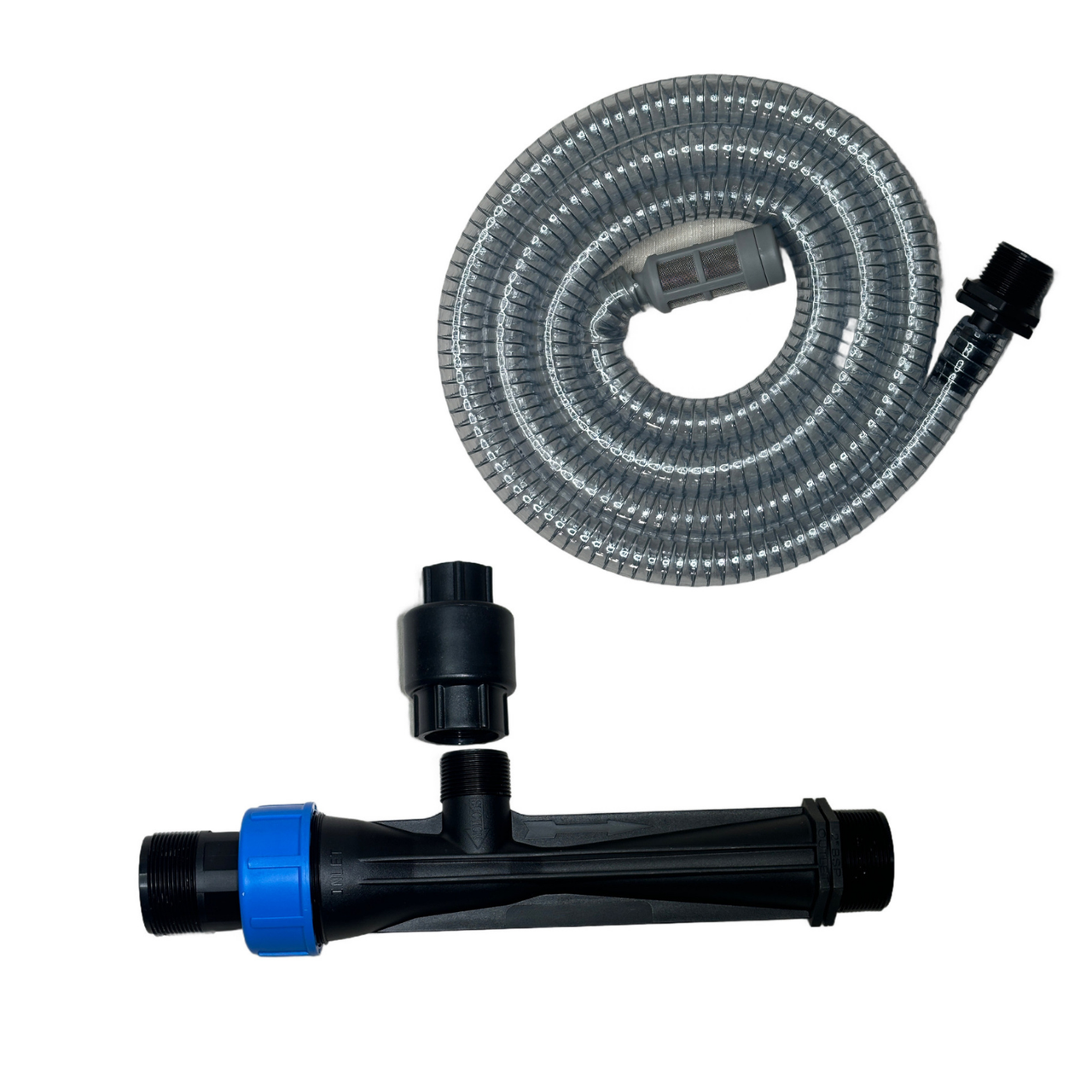 Інжектор Вентурі 2" плюс шланг для внесення добрив у систему крапельного поливання, фото 1