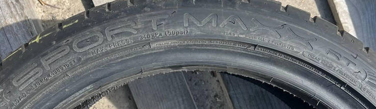 225/40R18 DUNLOP SPORT MAXX RT лето, фото 5