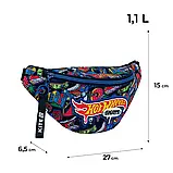 Сумка-бананка Kite дитяча 2577 Hot Wheels, фото 4