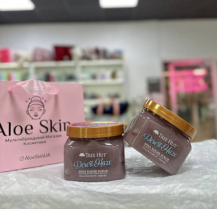 Скраб для тіла Tree Hut Desert Haze Shea Sugar Scrub 510г, фото 1