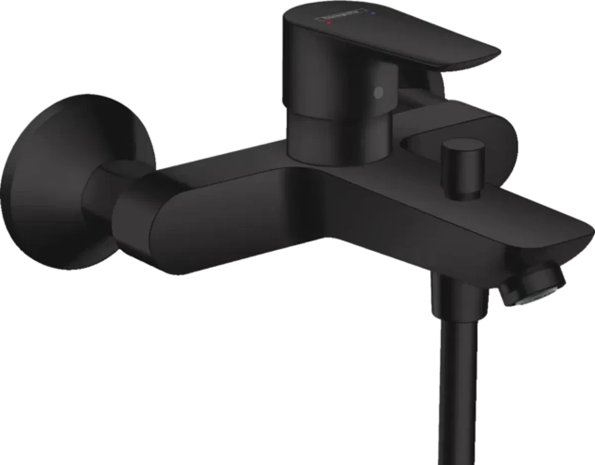 Змішувач для ванни Hansgrohe Talis E одноважільний Чорний матовий (71740670)