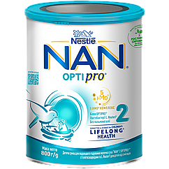 NAN (НАН) 2 OPTIPRO® Суха молочна суміш для дітей з 6 місяців, 800 г