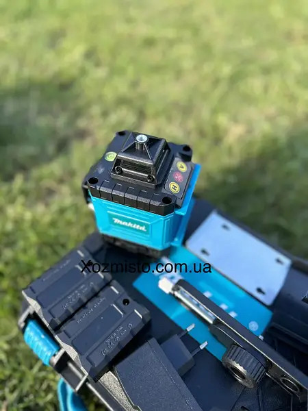 Лазерний 4D 16-лінійний зелений нівелір Makita SKR202R 24V 5Ah
