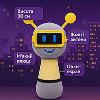 М'яка іграшка Спрунки Sprunki Веселий Бот 30 см - плюшевий робот з антенами з Incredibox, 00517-89, фото 3