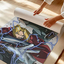 Плакат "Сталевий алхімік, Fullmetal Alchemist", 60×43см, фото 3