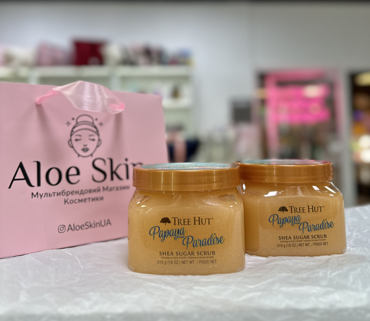 Скраб для тіла Tree Hut Papaya Paradise Shea Sugar Scrub 510г