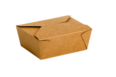 Ланч Бокс, крафт (130*105*65 мм) (50шт)