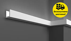 Молдинг полімерний для LED-освітлення Grand Décor KH 901 Жорсткий Довжина, мм 2000