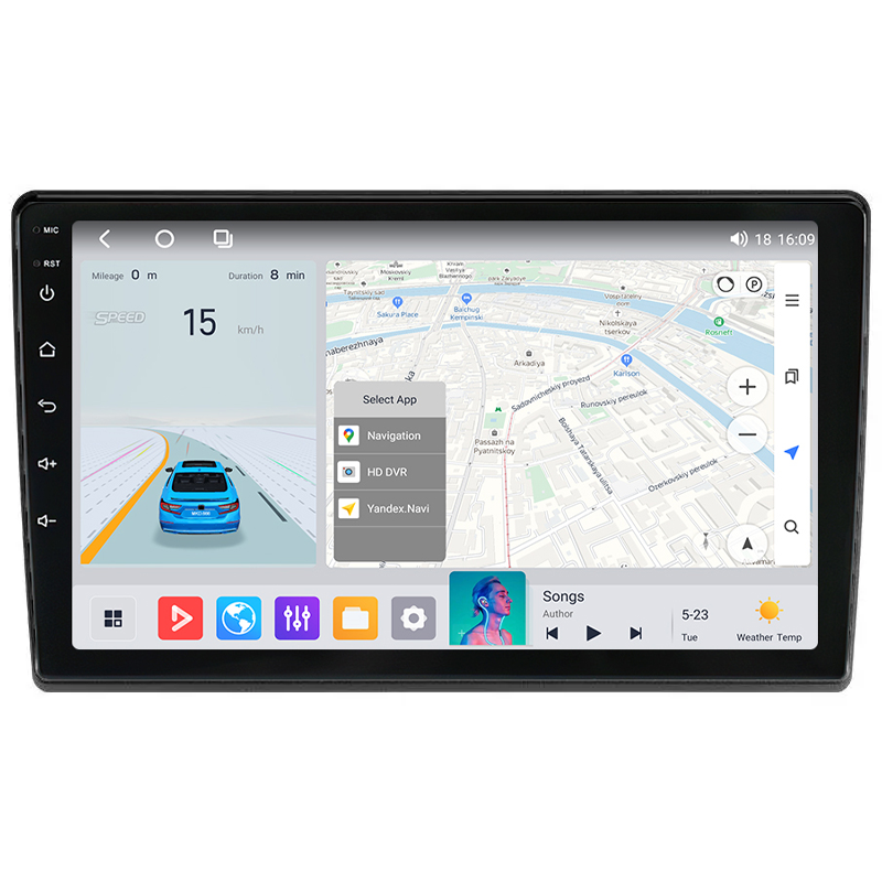 Штатная магнитола Mekede MS Citroen Jumper 2 (2006-2022) QleD
