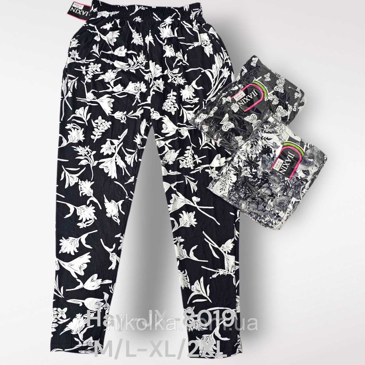 Брюки літні жіночі оптом, S/M-XL/2XL рр., арт. Hay-JX-8019, фото 1