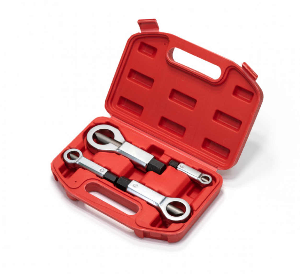 Набір гайкорізів, гайколомів, гайкокол 4 шт. 9-27 мм LEX LXNCS4, фото 1