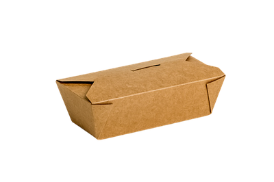 Ланч Бокс, крафт (185*90*55 мм) (75шт)